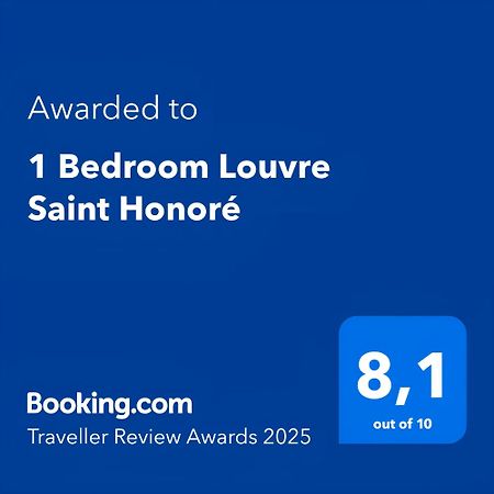 1 Bedroom Louvre Saint Honore Free Netflix Париж Екстер'єр фото